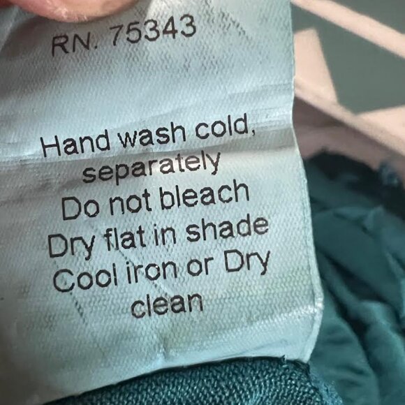 Ilenia M. Made in Italy Silk Fringe Maxi Dress in Teal - Size L - Picture 7 of 8